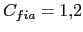 $ C_{fia}=1.2$